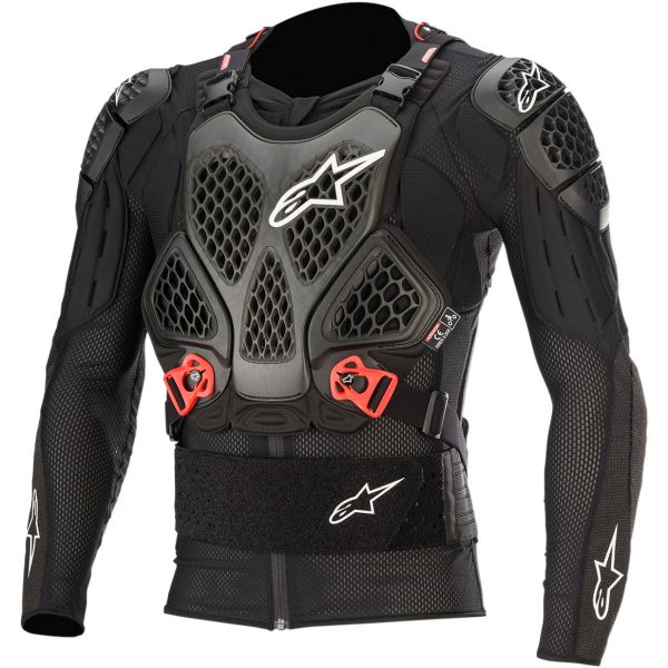 Protection Jackets Alpinestars Bio Tech V2 Black/Red Safety Jacket