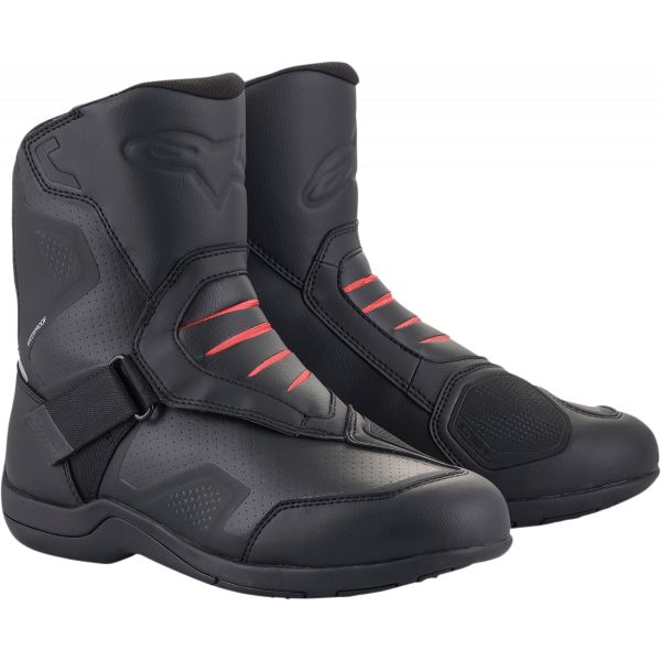 Adventure/Touring Boots Alpinestars Moto Ridge Waterproof Touring Boots Black/Red