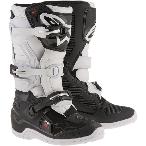 Kids Boots MX-Enduro Alpinestars Youth Tech 7S Offroad Black/White MX Boots