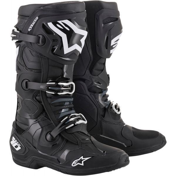 Boots MX-Enduro Alpinestars Tech 10 Black MX Boots