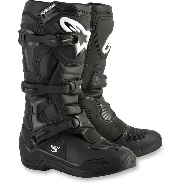 Boots MX-Enduro Alpinestars Tech 3 Offroad Black MX Boots