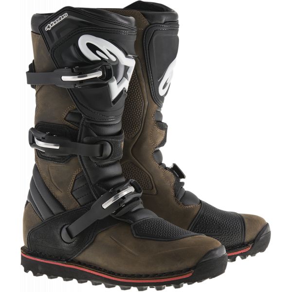 Boots MX-Enduro Alpinestars TechT Brown MX Boots