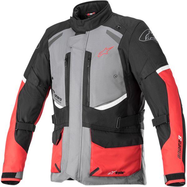 Geci Moto Textil Alpinestars Geaca Moto Andes V3 Gray/Black/Red