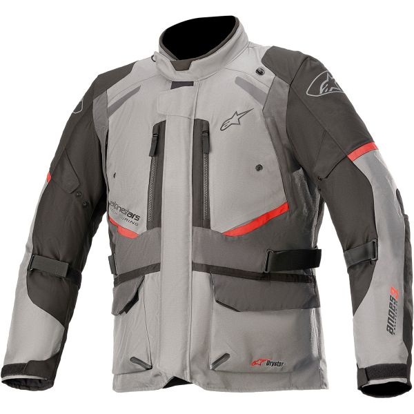 Geci Moto Textil Alpinestars Geaca Moto Textila Andes Drystar v3 Gray/Dark Gray