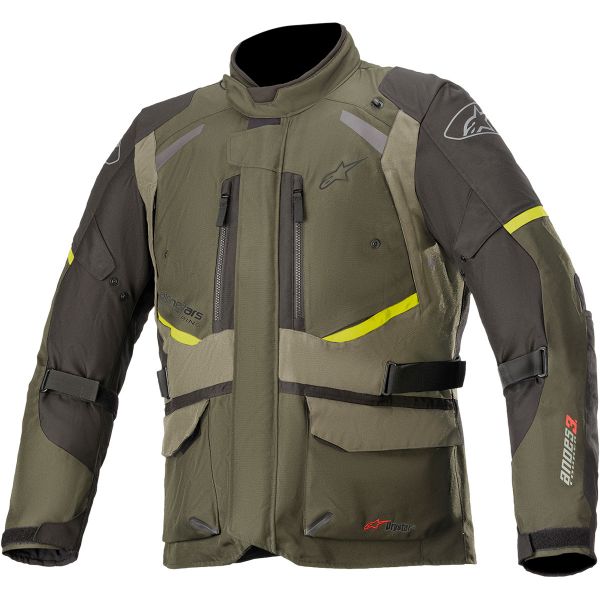 Textile jackets Alpinestars Andes Drystar v3 Jacket Green