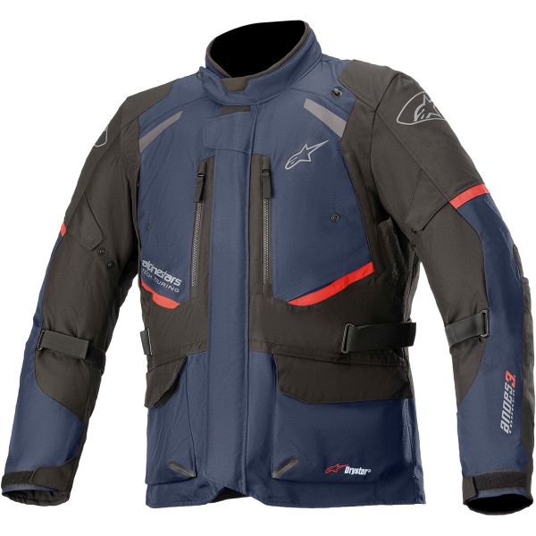 Textile jackets Alpinestars Andes Drystar v3 Jacket Green/Blue/Black