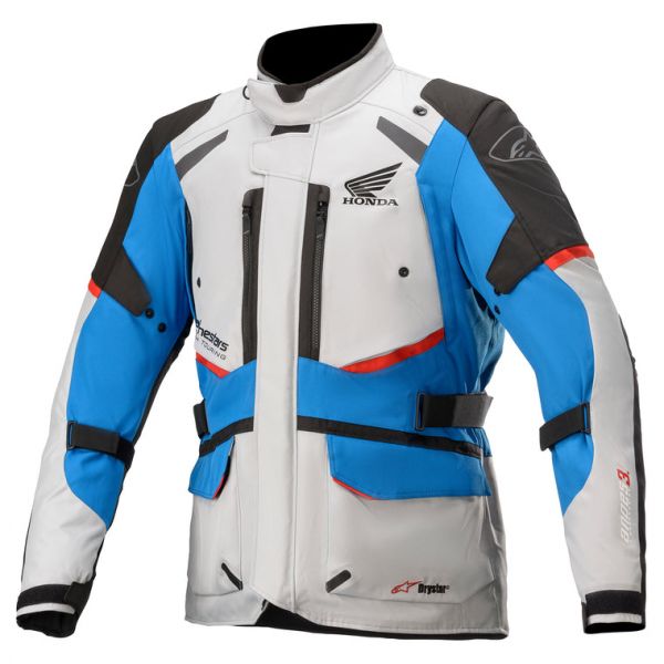 Textile jackets Alpinestars Textile  Moto Jacket Honda Andes V3 Drystar Black/Blue