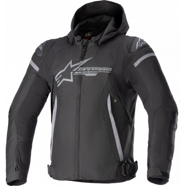 Geci Moto Textil Alpinestars Geaca Moto Textila Zaca Waterproof Black/Grey