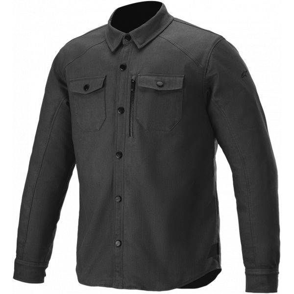Textile jackets Alpinestars Newman Shirt Black Jacket