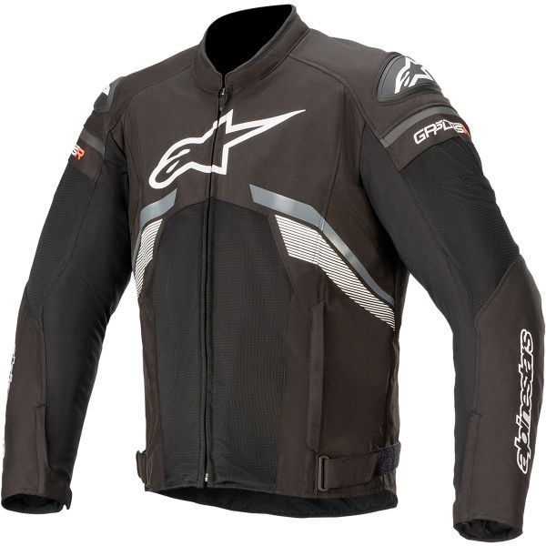 Geci Moto Textil Alpinestars Geaca Moto Textila T-GP PLUS R V3 AIR Black/Dark Gray/White