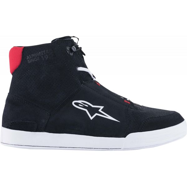 Sport Boots Alpinestars Moto Shoes Chrome Black/White/Red 2512322-130413