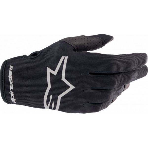 Gloves MX-Enduro Alpinestars Moto MX Gloves Radar Black/slv 