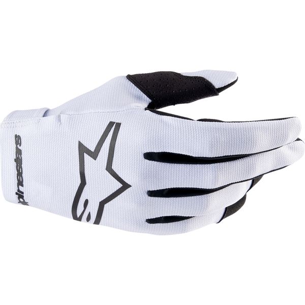  Alpinestars Youth Moto Enduro/Mx Gloves Radar White/Black 24