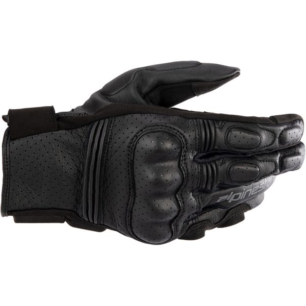 Gloves Racing Alpinestars Leather Moto Gloves Phenom Air Black 24