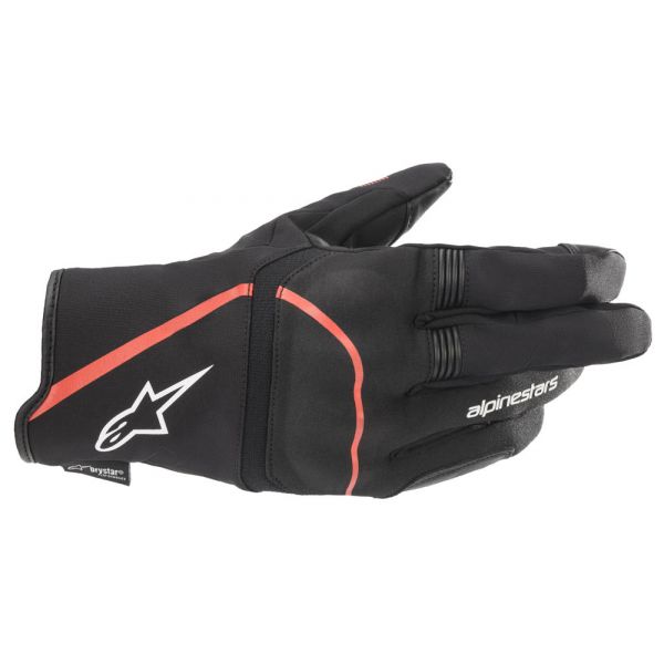 Gloves Racing Alpinestars Textile Moto Gloves Syncro V2 Black/Red