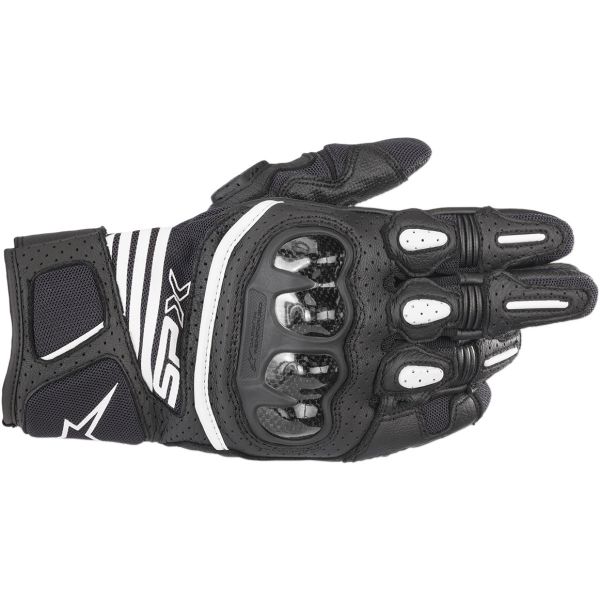  Alpinestars SP X Air Carbon V2 Black Leather Gloves