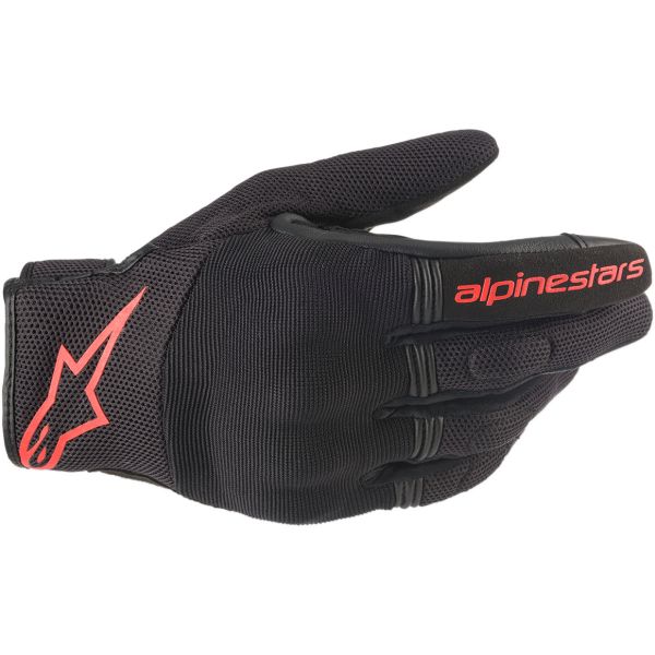 Gloves Racing Alpinestars Copper Black/White/Red Textile Gloves