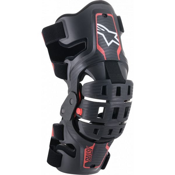 Protectii MX-Enduro Copii Alpinestars Orteze Moto Copii Kneebrace Bionic 5S Black/Red