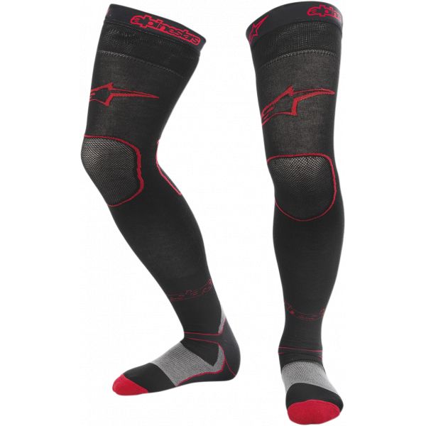 Socks MX-Enduro Alpinestars Moto MX Socks Long Black/Red