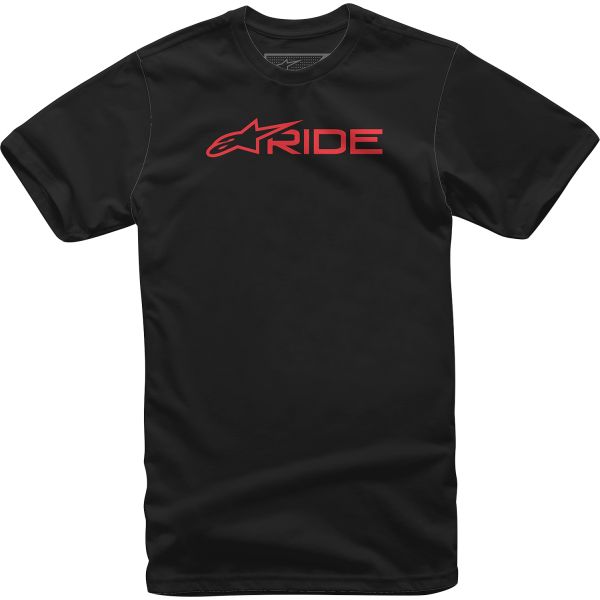 Casual T-shirts/Shirts Alpinestars Tee Ride3 Black/Red