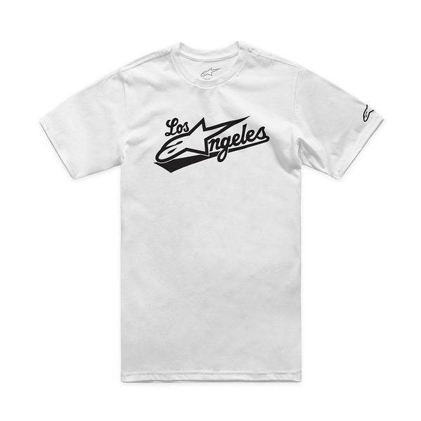 Casual T-shirts/Shirts Alpinestars Tee CSF Los Angeles White 24