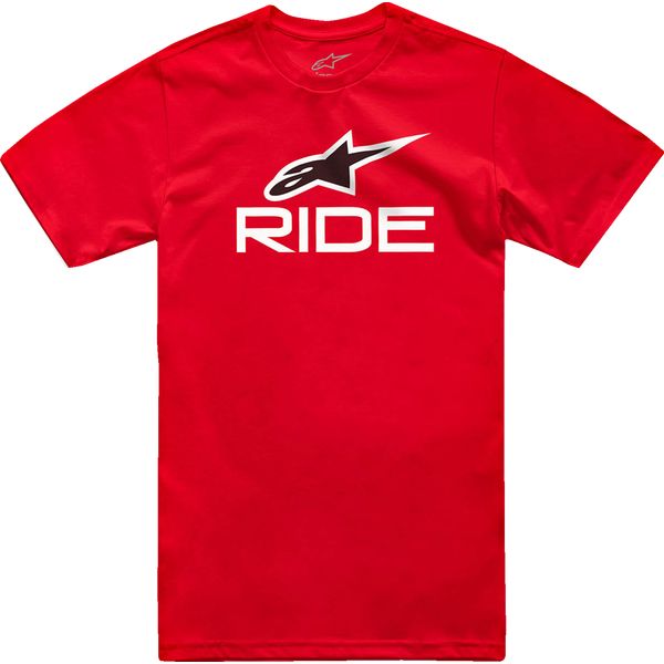 Casual T-shirts/Shirts Alpinestars Tee Ride 4.0 SS Red/White/Black 24