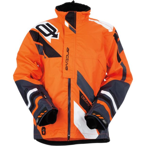  Arctiva Snowmobil Comp RR Textile Orange Jacket