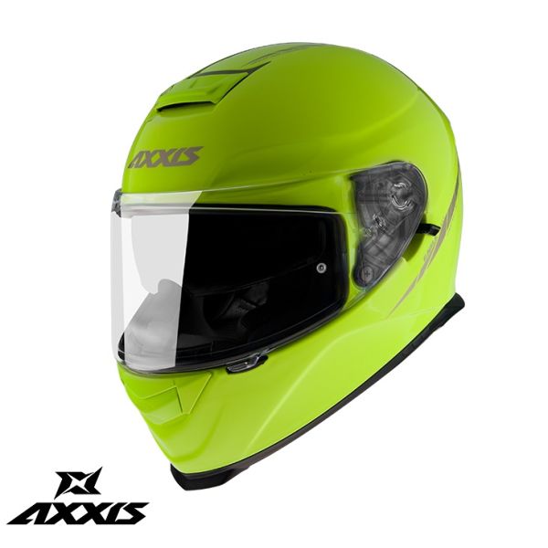  Axxis Full-Face Moto Helmet Sv A3 Glossy Fluo Yellow 24