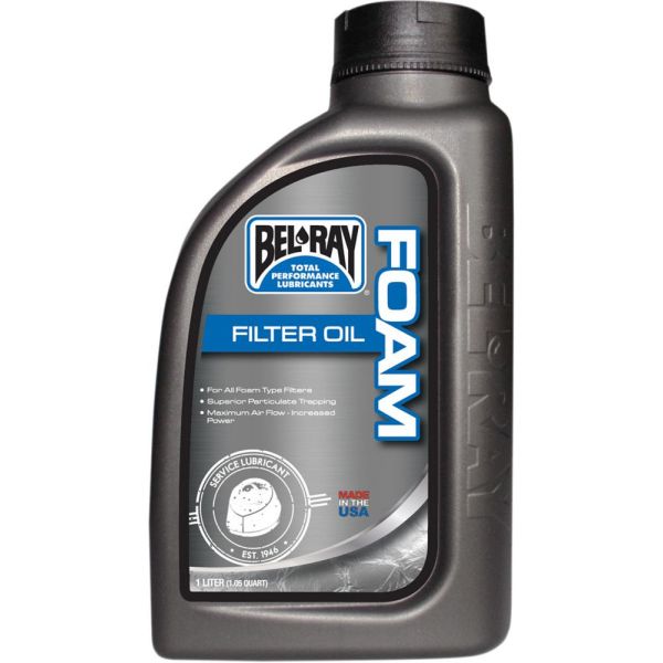 Air filter oil Bel Ray Oil Air Filter FOAM FILTER OIL  (bidon 1L) 