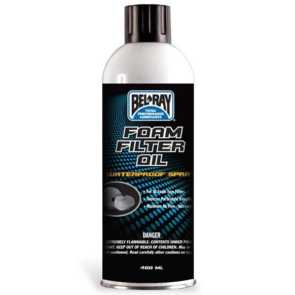 Air filter oil Bel Ray Foam Filter Oil Spray (spray 400ml)