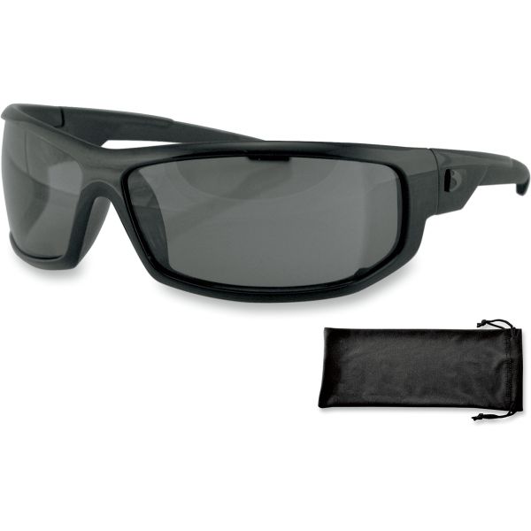  Bobster Axl Street Sunglasses Black Lenses Smoke Eaxl001