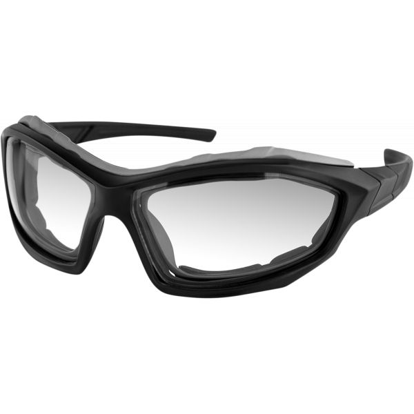  Bobster Dusk Sunglasses Convertible Matte Black Clear Bdus001t