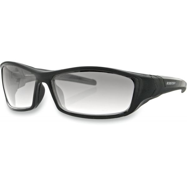  Bobster Hooligan Street Sunglasses Black Photochromic Lenses Clear Bhoo101