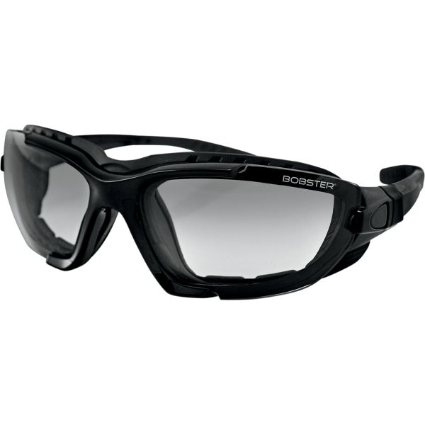  Bobster Renegade Convertible Sunglasses Black Photochromic Lenses Clear Bren101