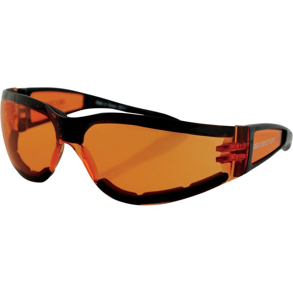  Bobster Shield Ii Adventure Sunglasses Black Lenses Amber Esh202