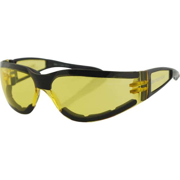  Bobster Shield Ii Adventure Sunglasses Black Lenses Yellow Esh204