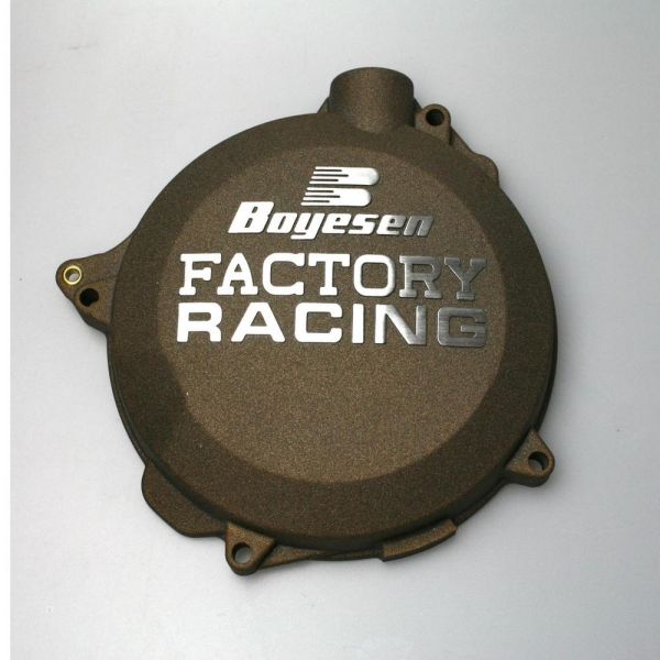 Clutch Boyesen CLUTCH COVER FACTORY RACING ALUMINUM REPLACEMENT MAGNESIUM KTM EXC 300 2013-2016