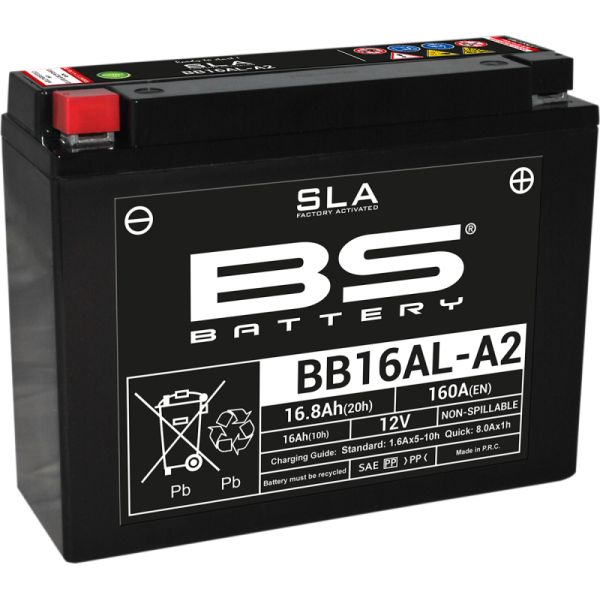 Acumulatori Fara Intretinere BS BATTERY Baterie Moto Bb16al-a2 SLA 12v 210A 300839