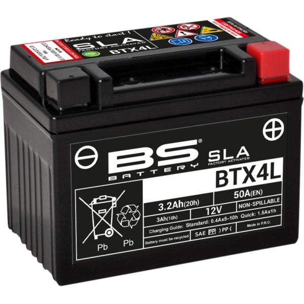  BS BATTERY Battery Btx4l SLA 12v 50A 300669