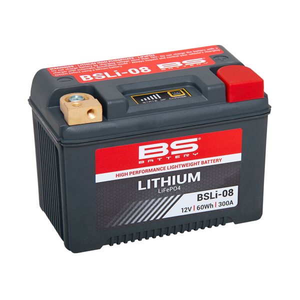 Acumulatori Li Ion BS BATTERY Acumulator Moto Lithium BSLI08 360108
