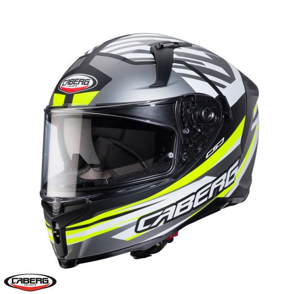 Full face helmets Caberg Full-Face Moto HelmetAvalon X  SV Kira L6 Matt Black/Grey/Yellow 24