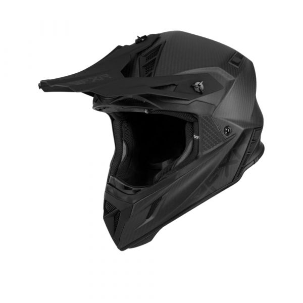 Helmets MX-Enduro FXR Snow Helmet Helium Carbon w/D-Ring Black