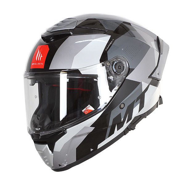 Full face helmets MT Helmets Full-Face Moto Helmet Thunder 4 SV Fade B2 Grey