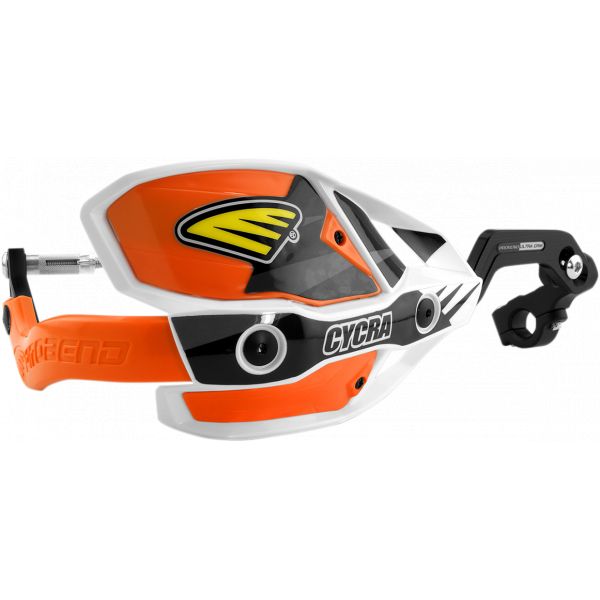 Handguards Cycra Ultra Probend Crm Complete Racer Pack 7/8?(22mm) White/orange-1cyc-7407-22x