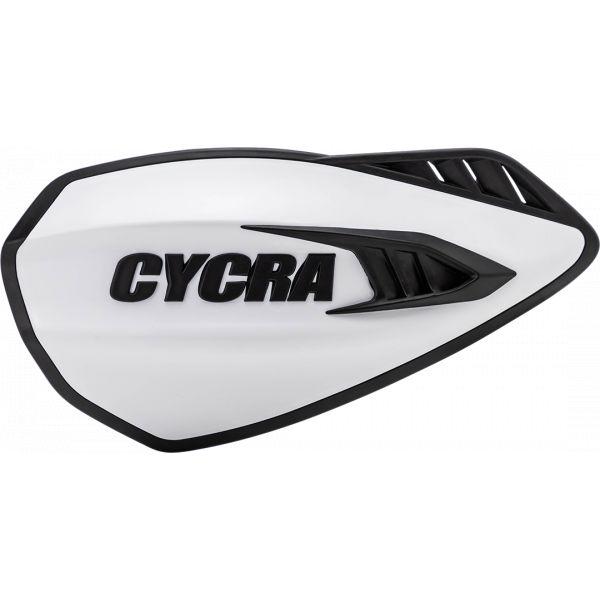 Handguards Cycra White/black Cyclone Handguards-1cyc-0056-237