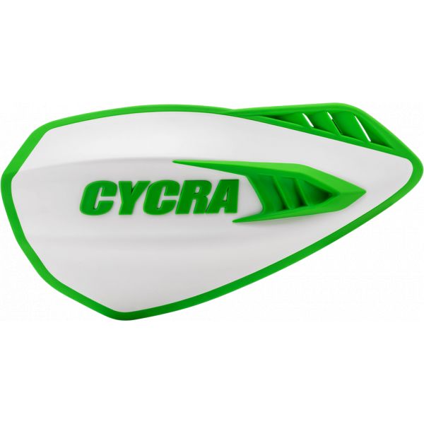 Handguard Cycra Handguards Cyclone White/green-1cyc-0056-241