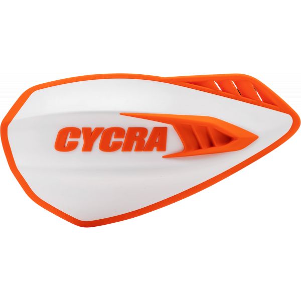 Handguard Cycra Handguards Cyclone White/orange-1cyc-0056-229