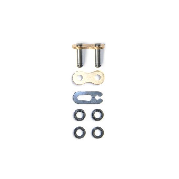 Chain kit D.I.D. CHAIN LINK 520VX2 FJ (GOLD) (WITH SAFETY CLIP)