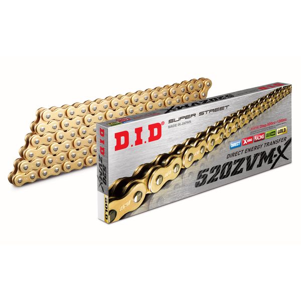  D.I.D. Moto Chain 520 S Gold 110 Connecting Link 12231773