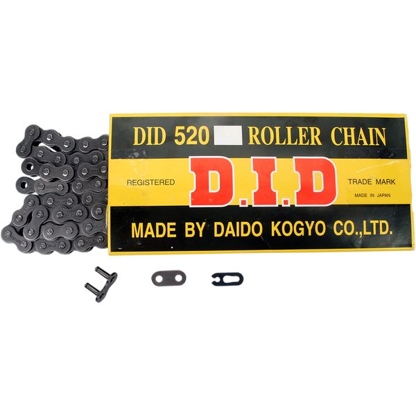 Chain kit D.I.D. Moto Chain 520 S Silver 100 Connecting Link D18521108